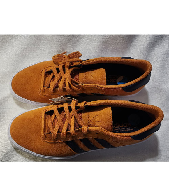Adidas matchbreak super-size 11.5 men 12.5 women orange blue - Picture 3 of 7